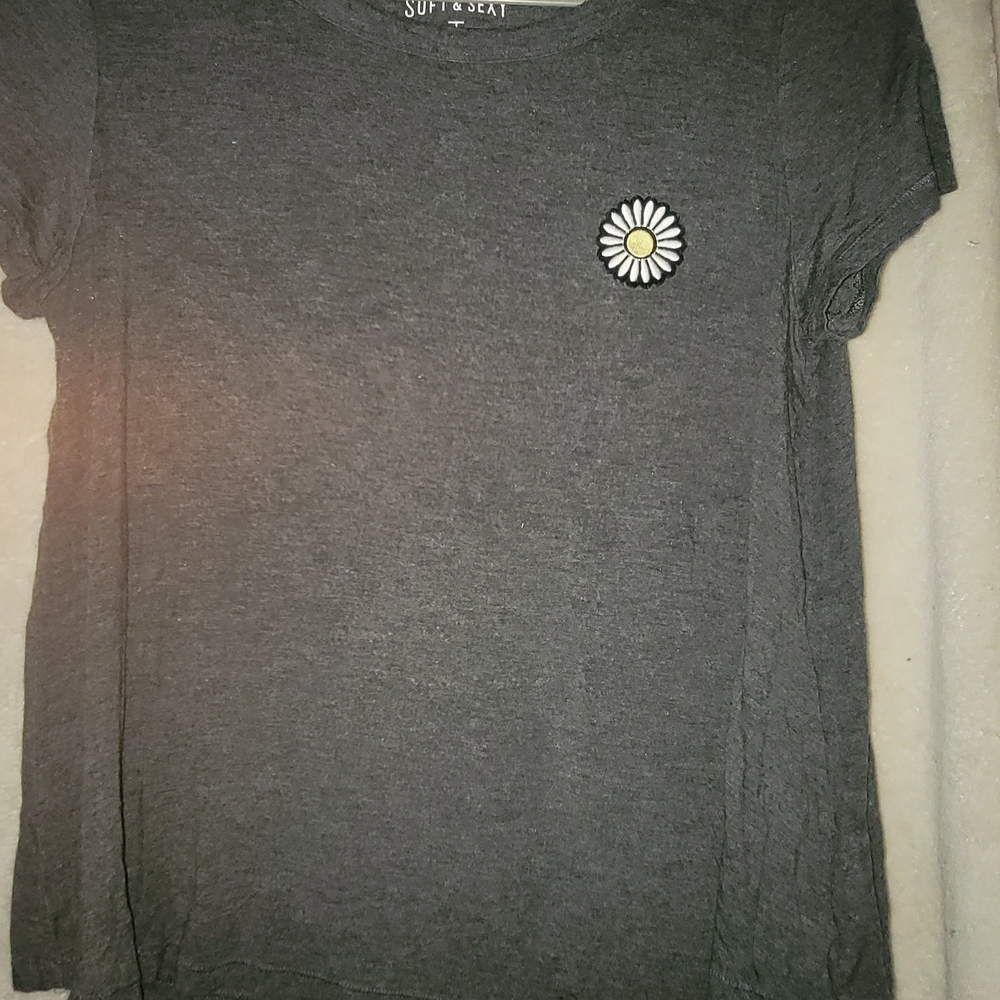 American Eagle Outfitters Charcoal Tee